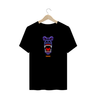 T-Shirt Classic Rafenni Plus Size Unissex Face Gorilla
