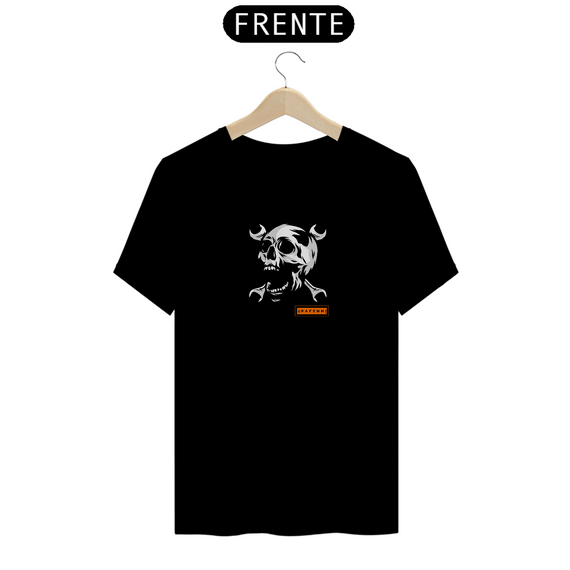 Camiseta Rafenni - Caveira Mecânica