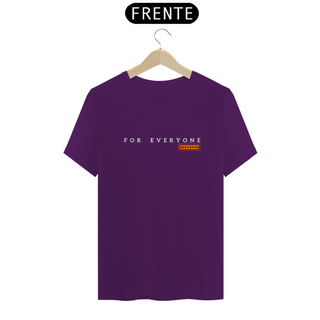 Nome do produtoT-Shirt Classic Rafenni Unissex For Everyone