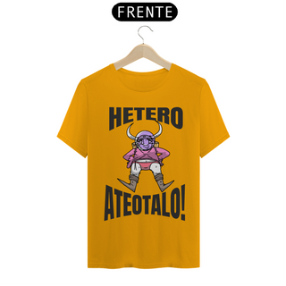 Nome do produtoCamisa Unissex - Hetero ateotalo