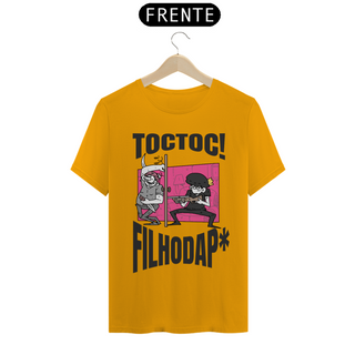 Nome do produtoCamisa Unissex - Toc! Toc! - Versão 2