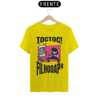 Nome do produtoCamisa Unissex - Toc! Toc! - Versão 2