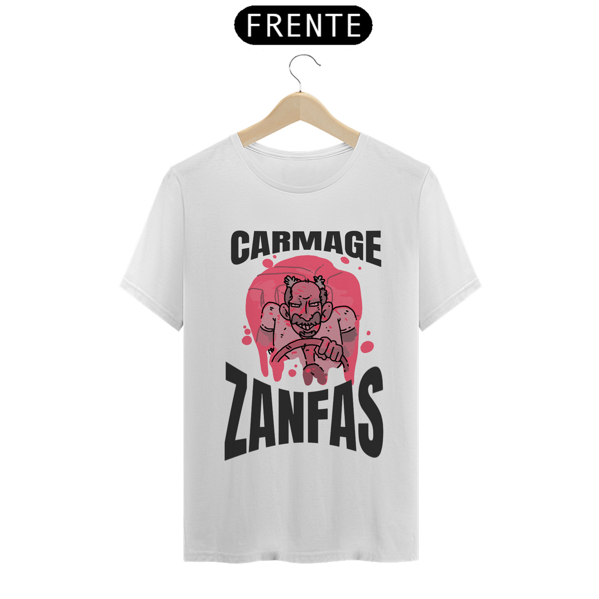 Nome do produto: Camisa Unissex - CarmageZanfas - versão 2