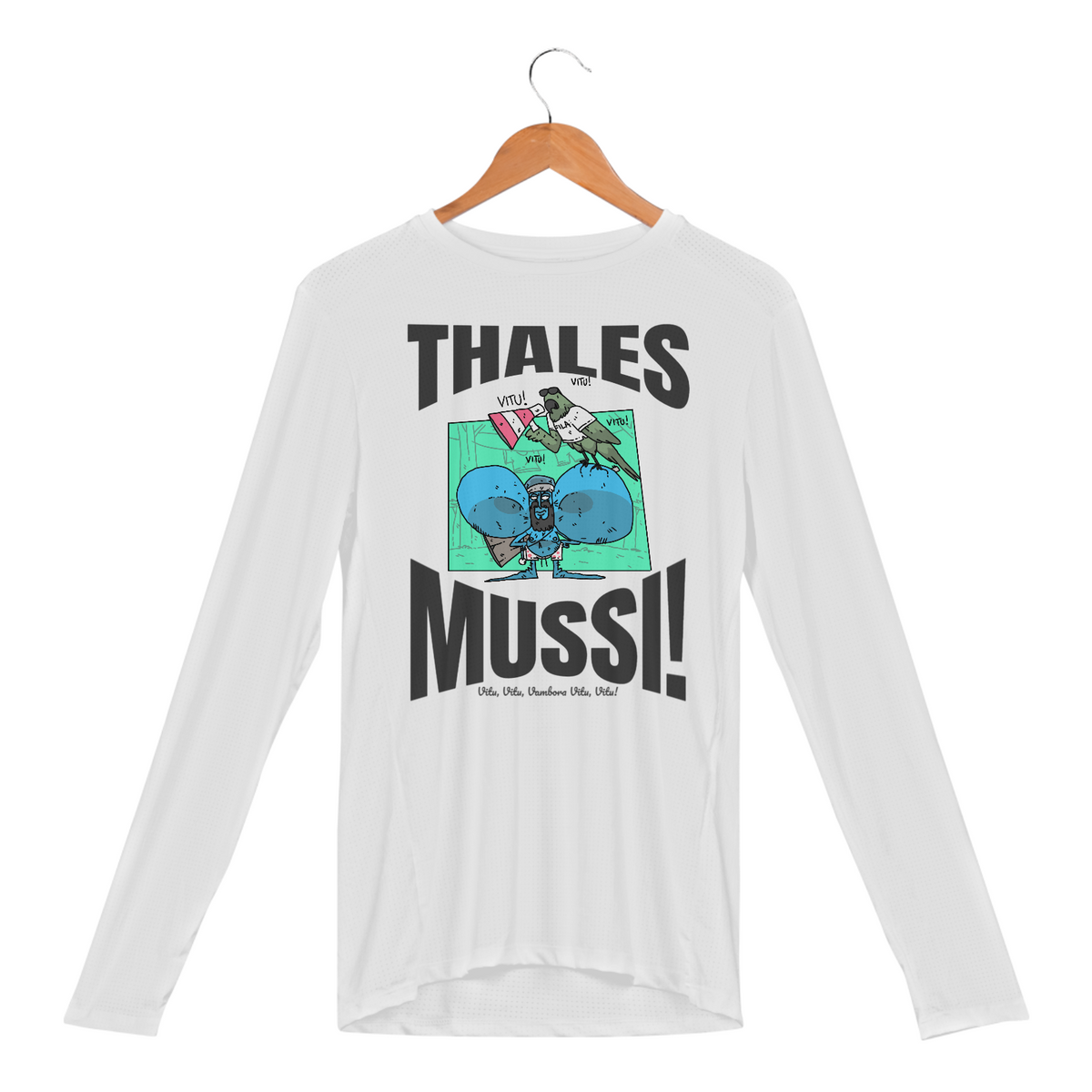 Nome do produto: Camisa manga longa - Thales Mussi!