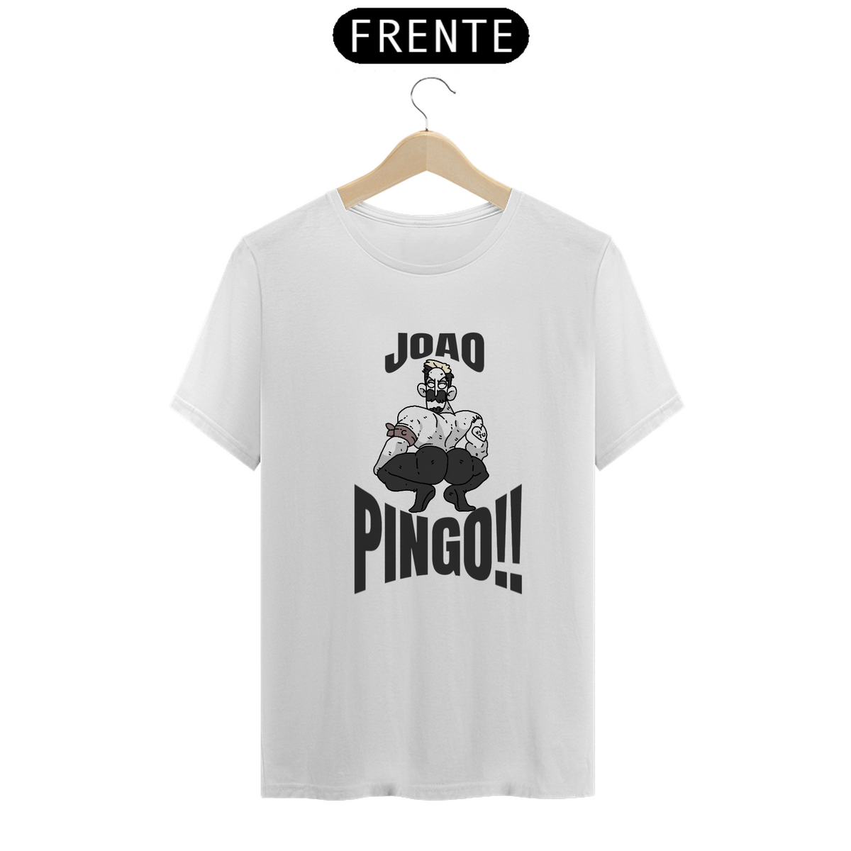 Nome do produto: Camisa Unissex - João Pingo - versão 2