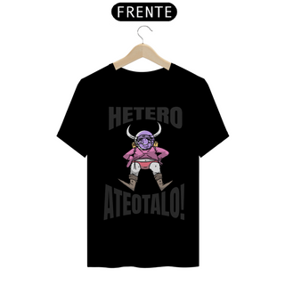 Nome do produtoCamisa Unissex - Hetero ateotalo