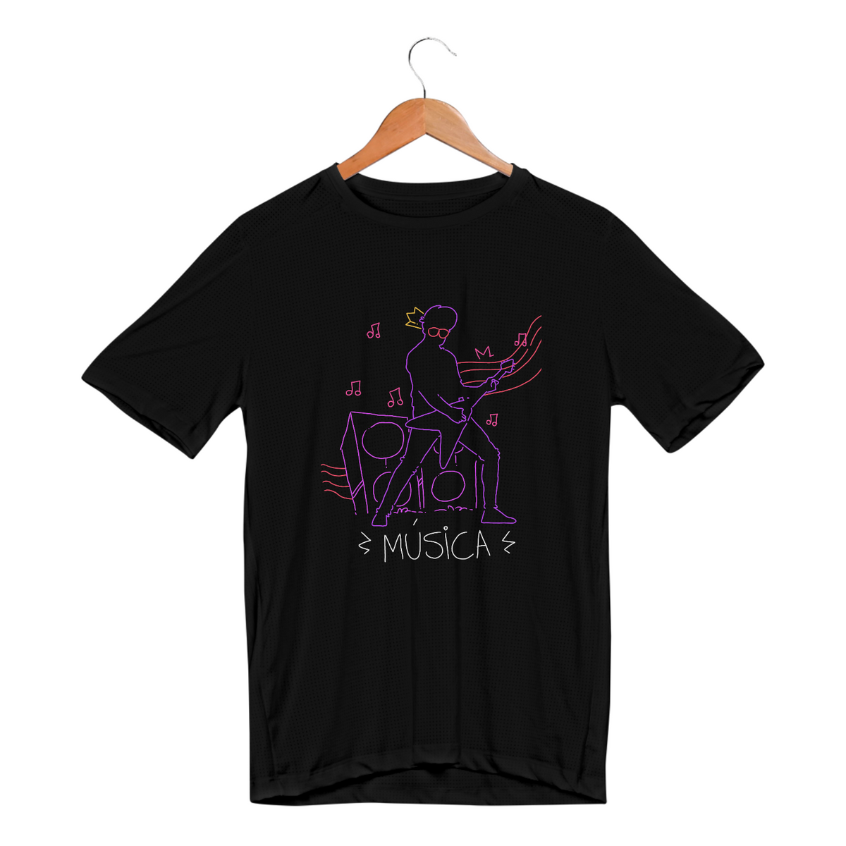 Nome do produto: Camisa Unissex - Sport Dry UV - Faculdade de Música