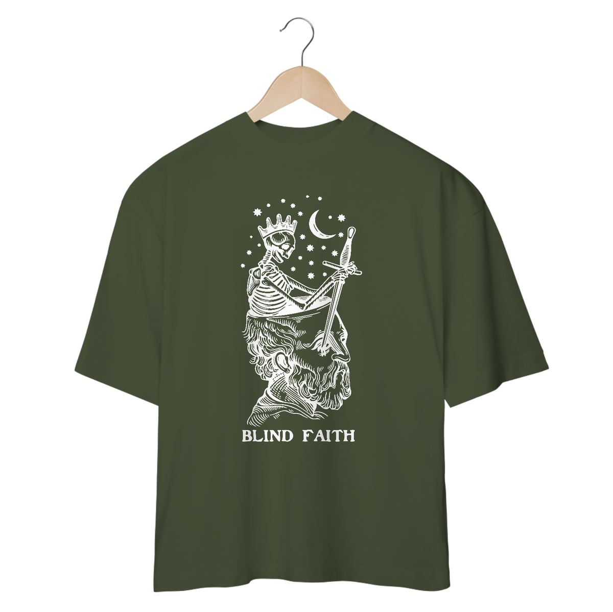 Nome do produto: Camiseta Oversized - Blind Faith