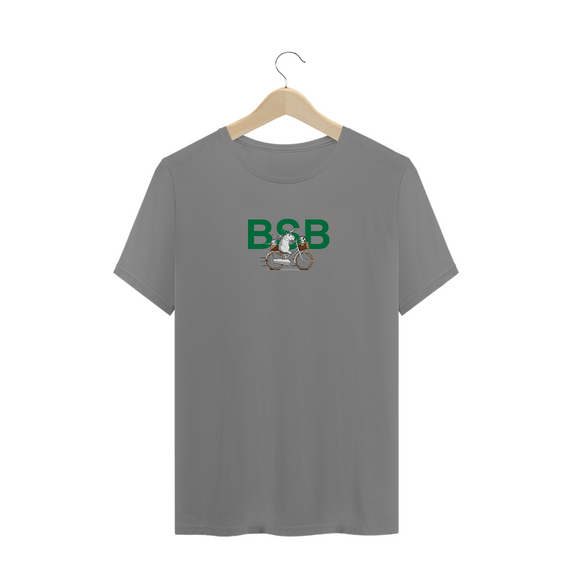 Camiseta Capivara BSB verde - Plus Size