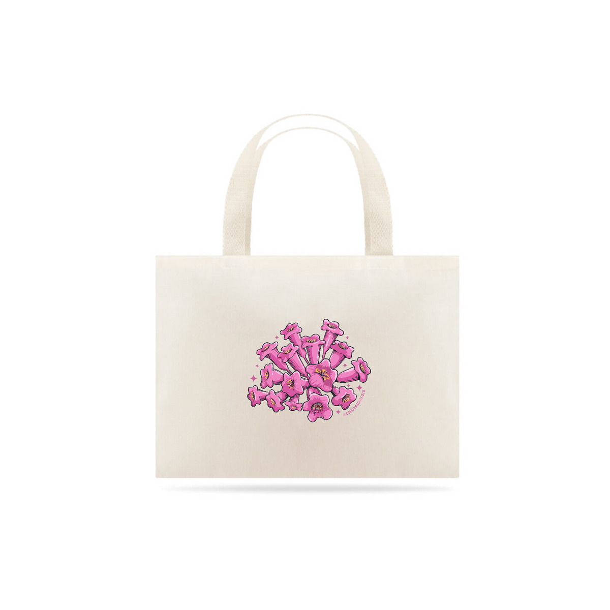 Nome do produto: Ecobag Ipê Rosa