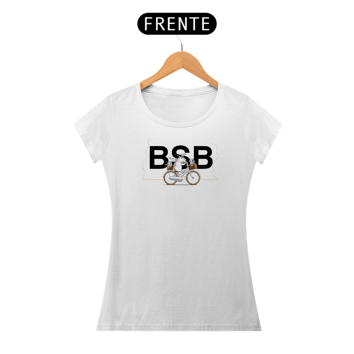 Nome do produto: Camiseta Capivara BSB