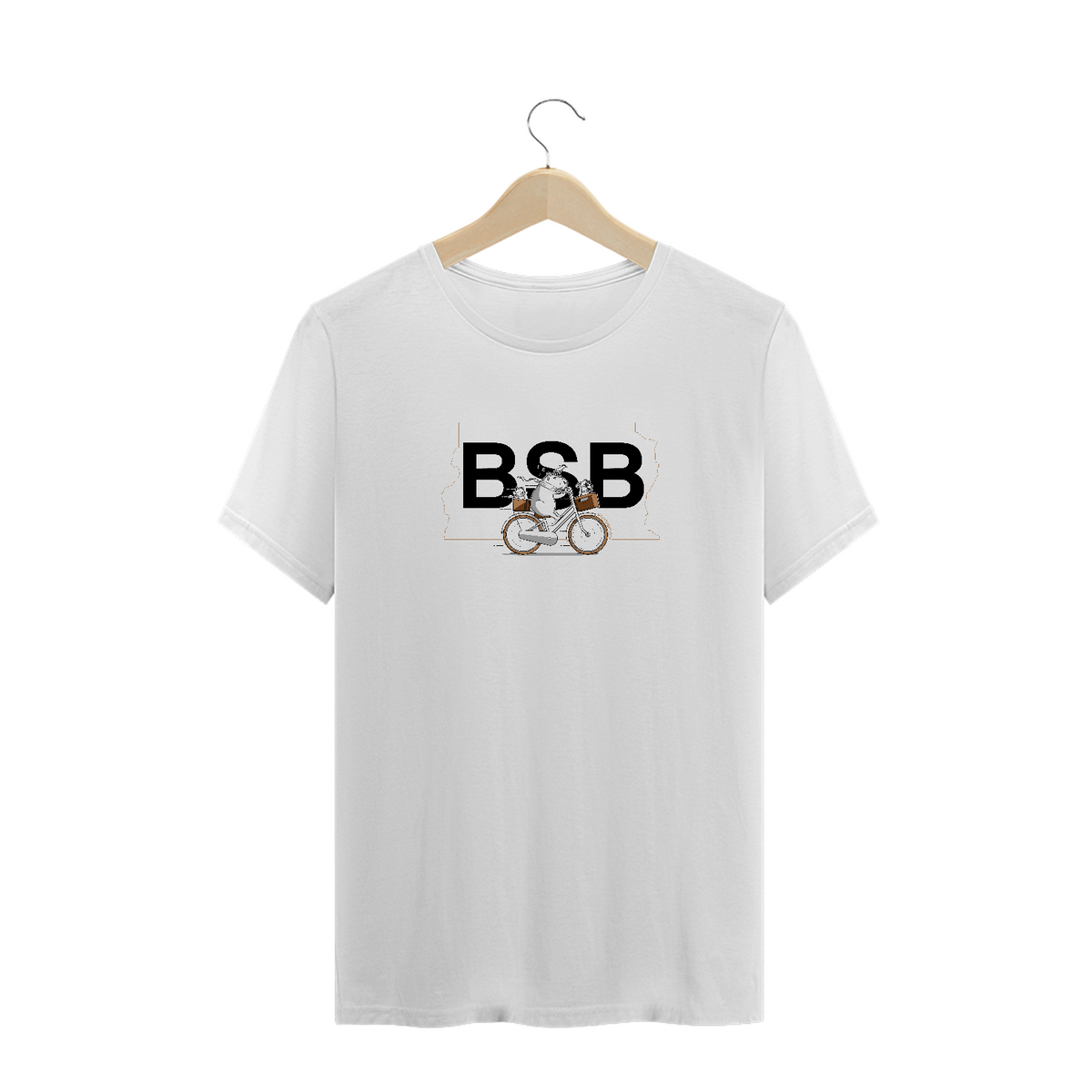 Nome do produto: Camiseta Capivara BSB - Plus size