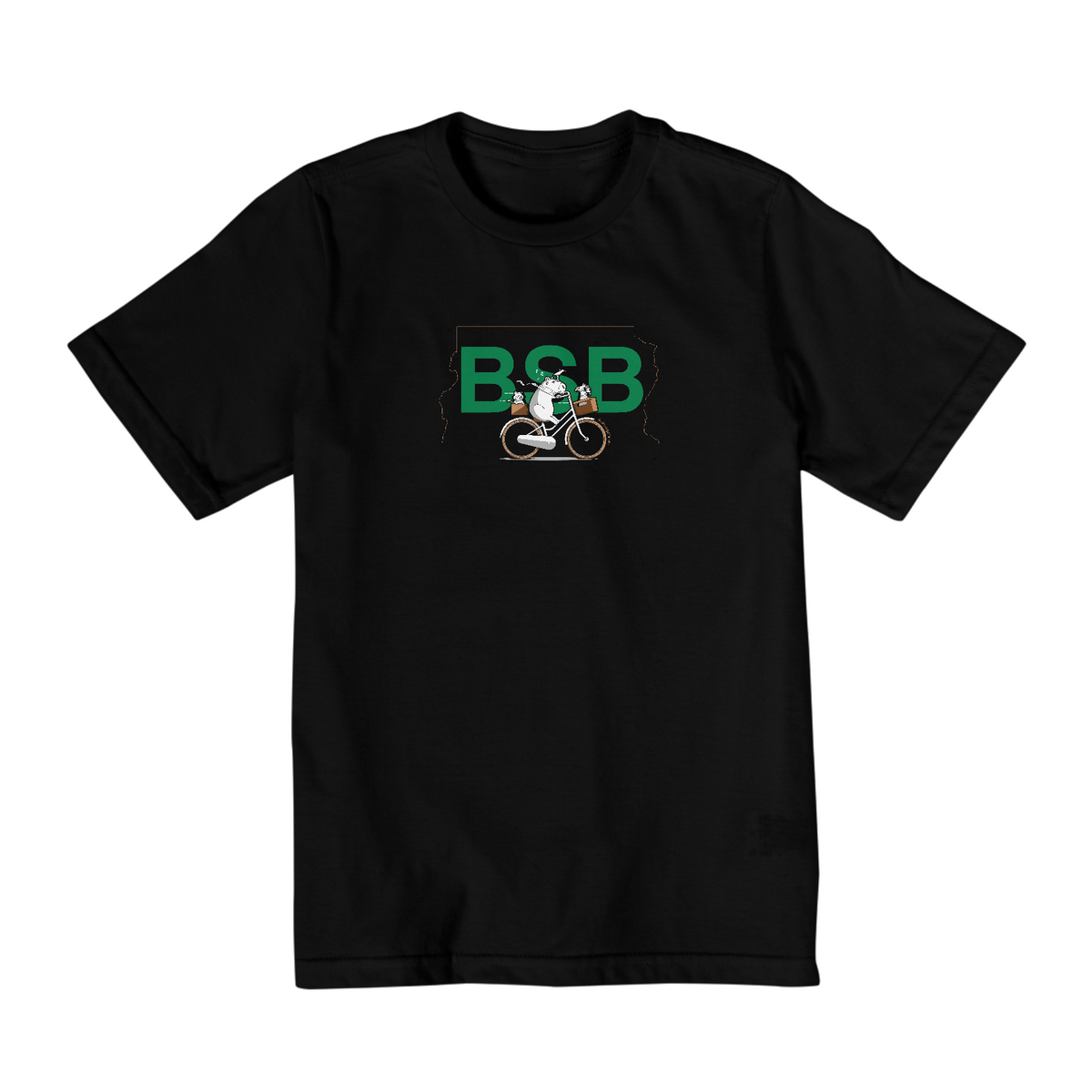 Nome do produto: Camiseta Capivara BSB - 2 a 8 anos