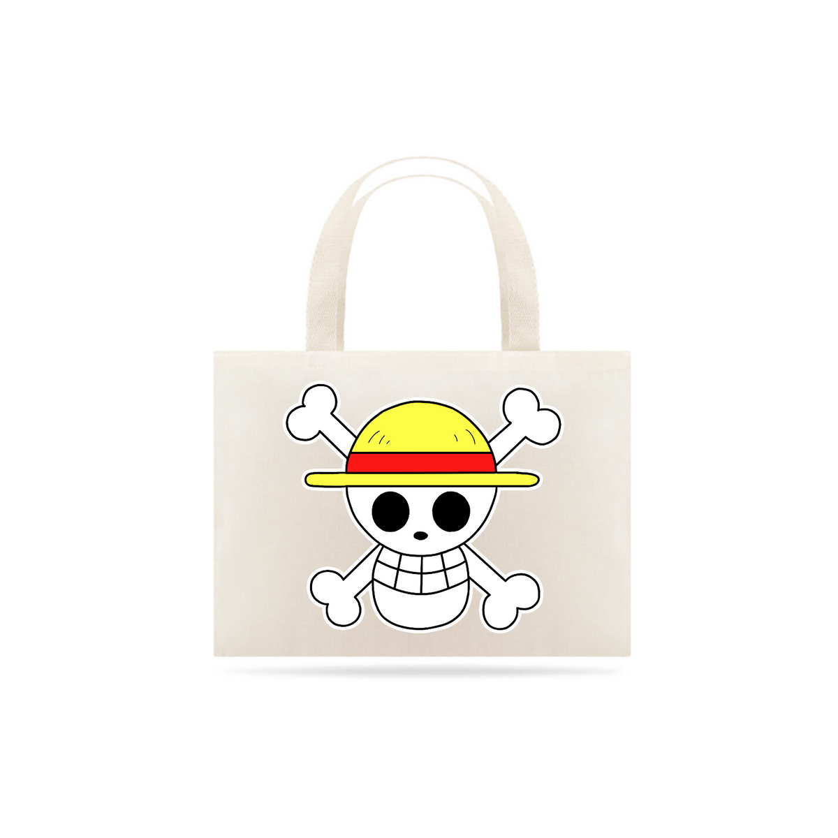 Nome do produto: Ecobag Bandeira Luffy - Coleção One Piece