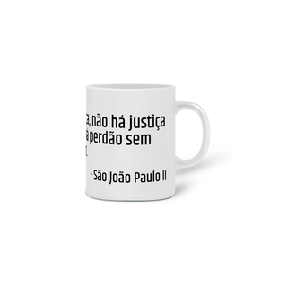 Nome do produtoCaneca São João Paulo II - Coleção Santos