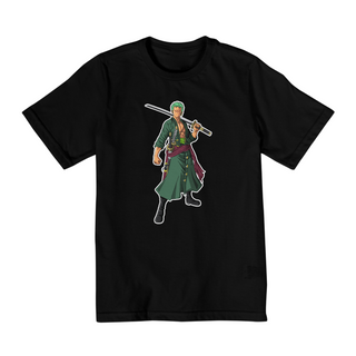 Camiseta Infantil Zoro - Coleção One Piece