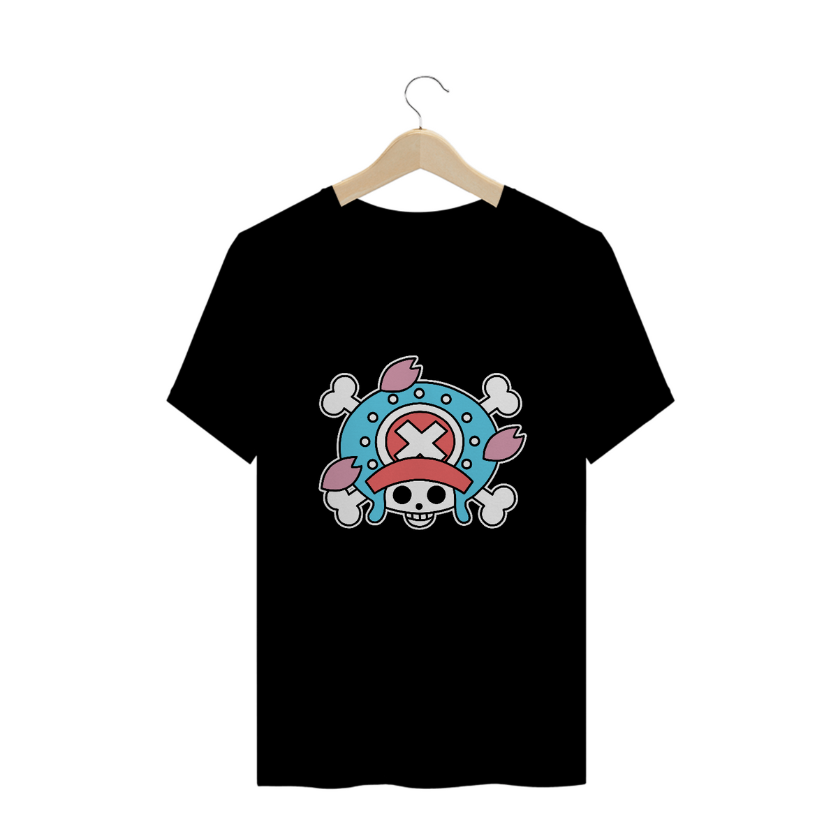 Nome do produto: Camiseta Plus Bandeira Chopper - Coleção One Piece