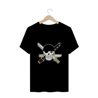 Camiseta Plus Bandeira Zoro - Coleção One Piece