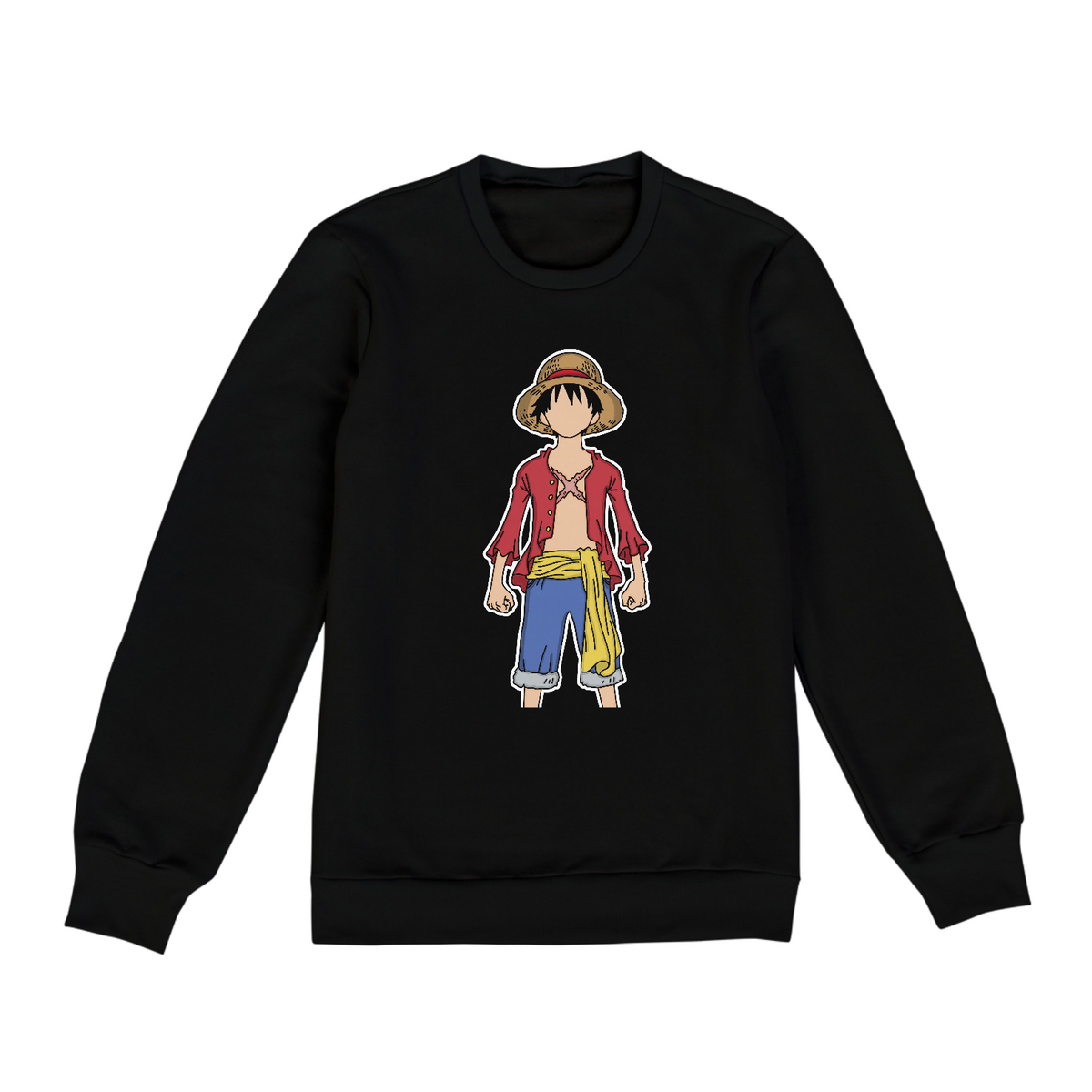 Nome do produto: Moletom Blusão Luffy - Coleção One Piece