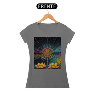 Nome do produtoColeção Mandalas 02<br>T-Shirt Feminina Estonada