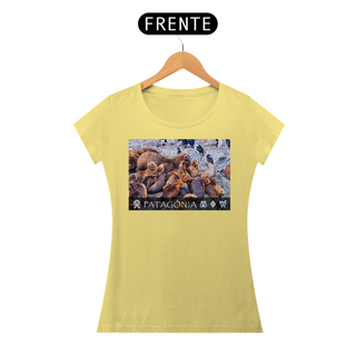 Nome do produtoColeção Patagônia 04<br>T-Shirt Feminina Estonada