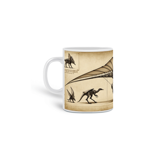 Nome do produtoColeção Da Vinci Imaginário 04<br>Caneca de Porcelana