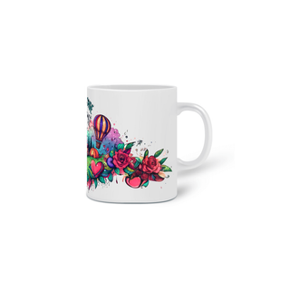 Nome do produtoLar É Onde Estou Com Você - 02<br>Caneca de Porcelana