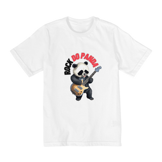 Nome do produtoCAMISETA INFANTIL UNISSEX - ROCK DO PANDA