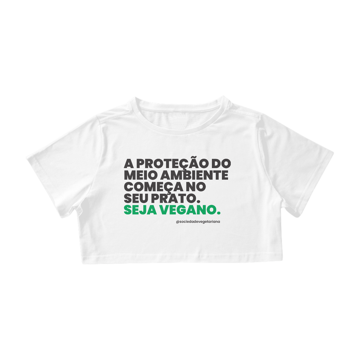 Nome do produto: Cropped Meio Ambiente