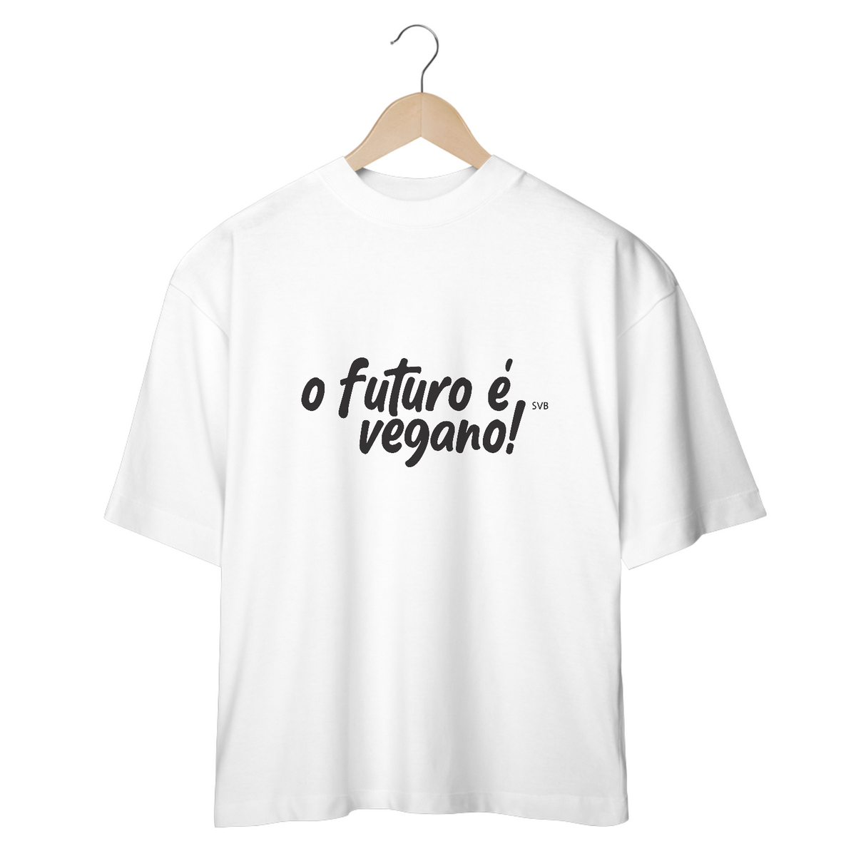 Nome do produto: Camiseta Oversized Futuro Vegano