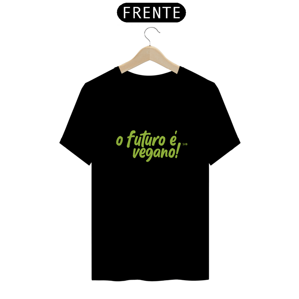 Nome do produto: Camiseta Futuro Vegano Verde