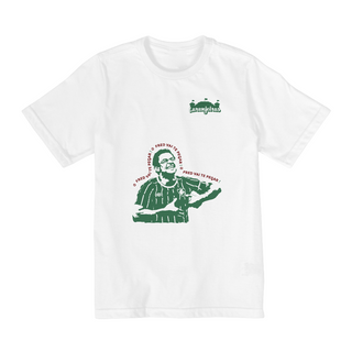 Camiseta Infantil Fred - Estampa verde
