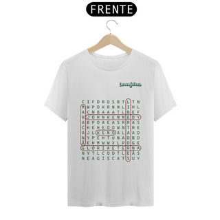 Camiseta Caça-palavras Final Libertadores - Estampa verde
