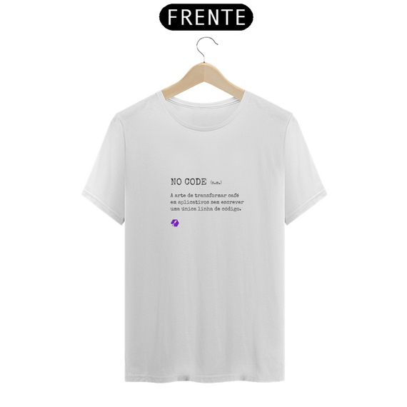 Camiseta Dicionário - Branca - Pima