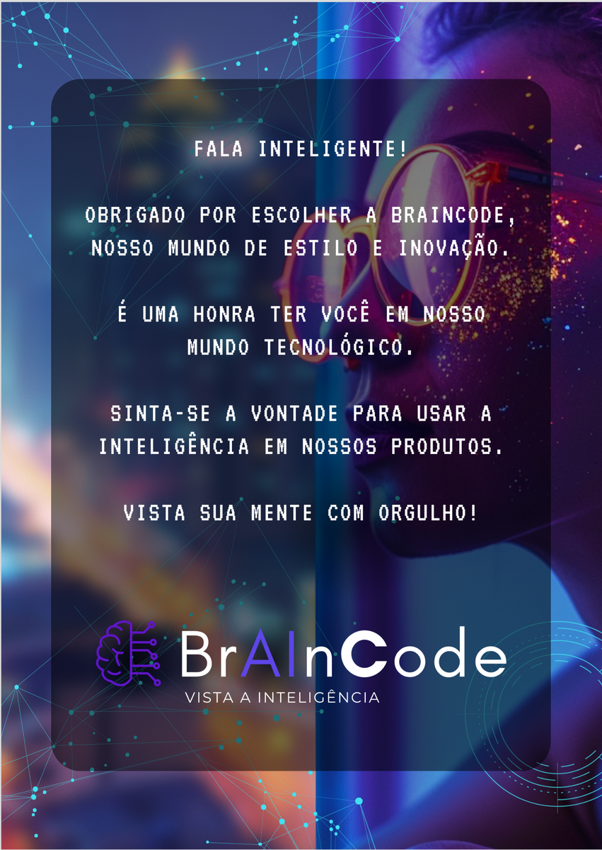 Nome do produto: Flyer Braincode
