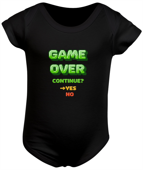 Body Infantil GAME OVER Arcade