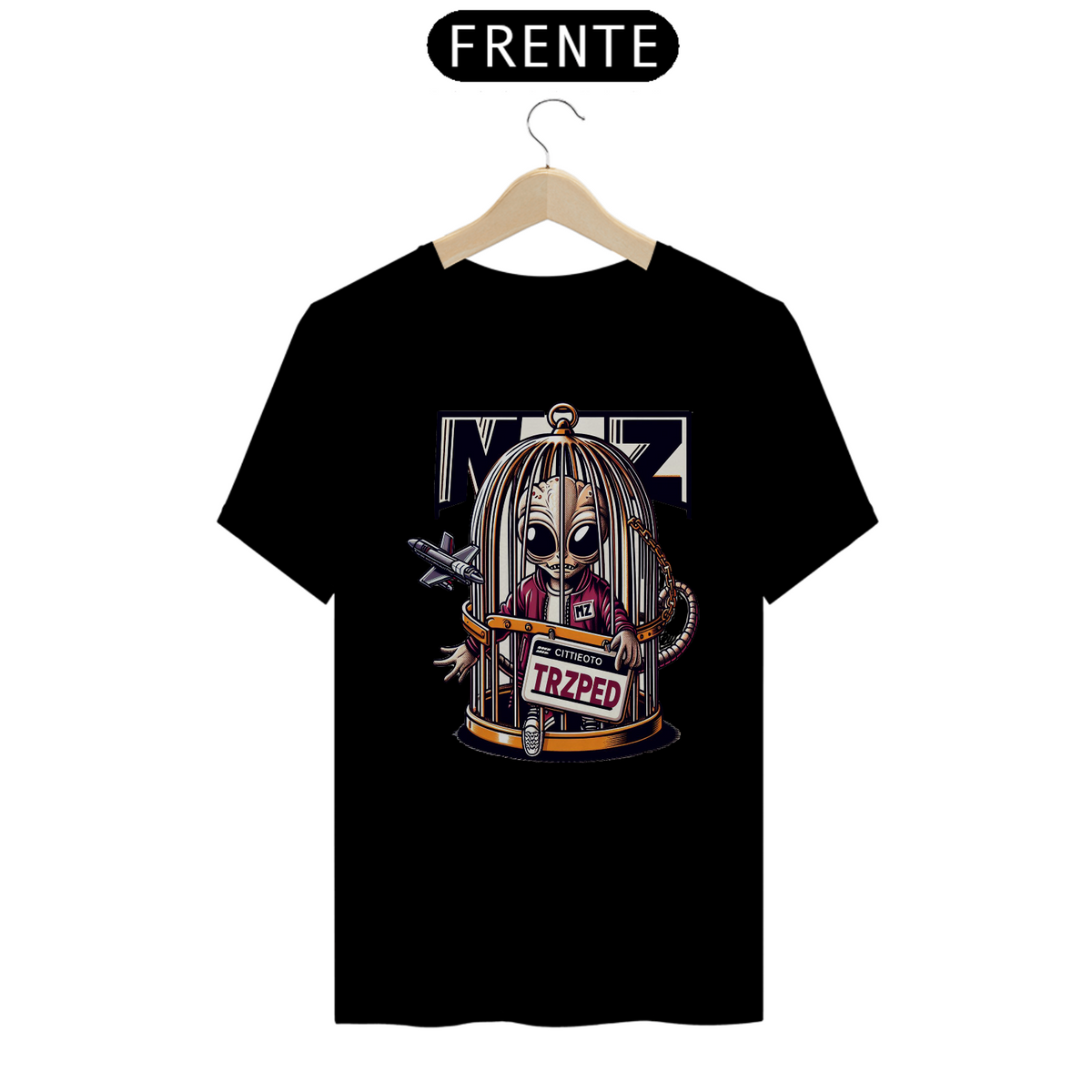 Nome do produto: T-Shirt Prime Alien Jail MZ