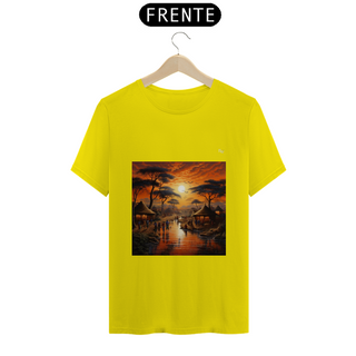 Nome do produtoCamiseta T - shirt Por do sol em africa