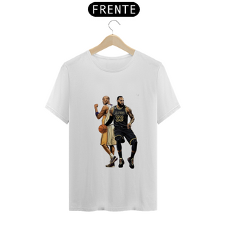 Camiseta T - shirt Kobe Bryant e Lebron James