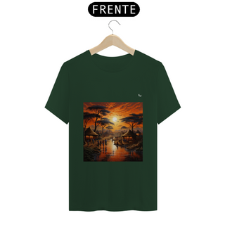 Nome do produtoCamiseta T - shirt Por do sol em africa