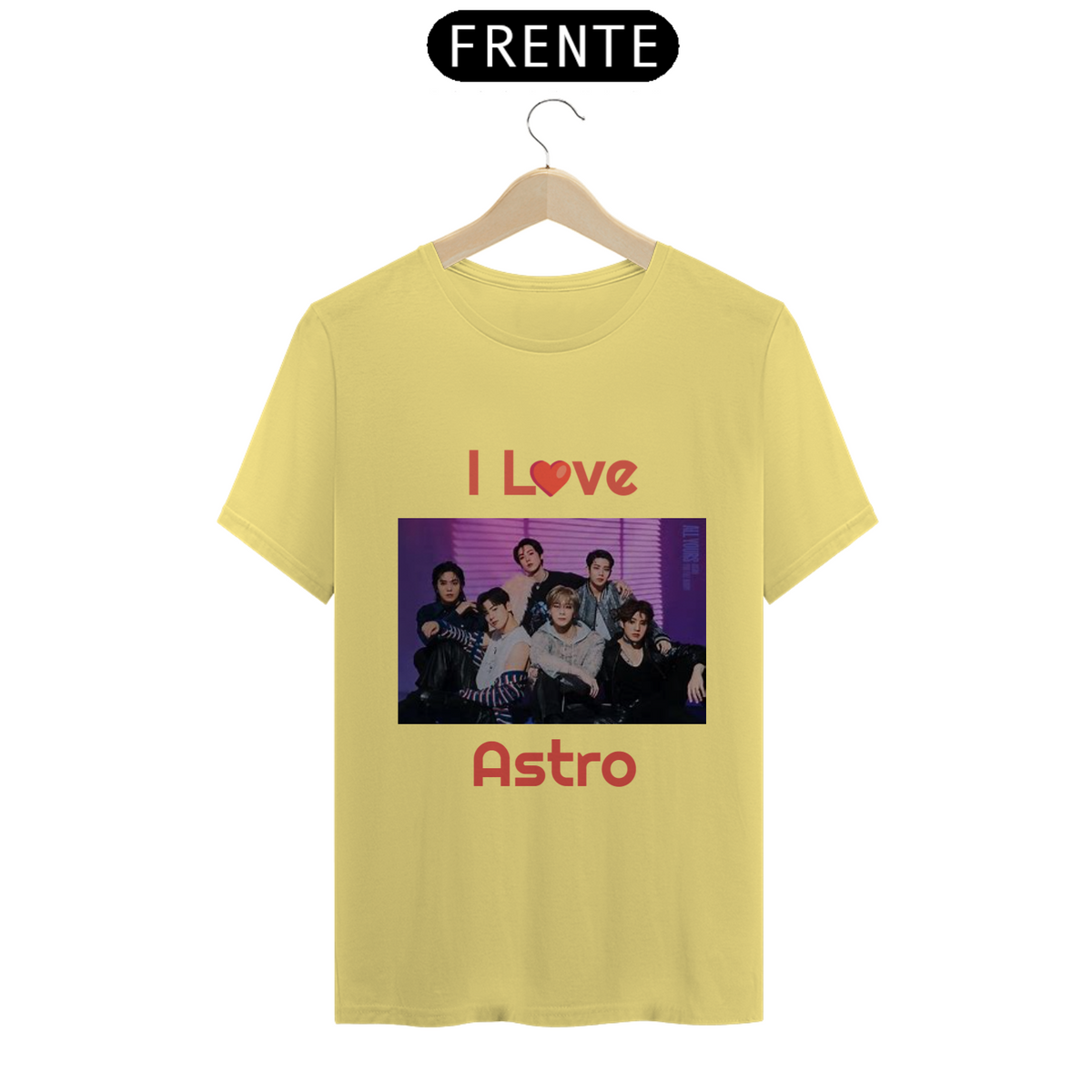 Nome do produto: Camisa I Love Astro