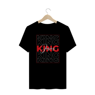 Nome do produtoCamisa King Jesus (Preta) - Plus Size Unisex