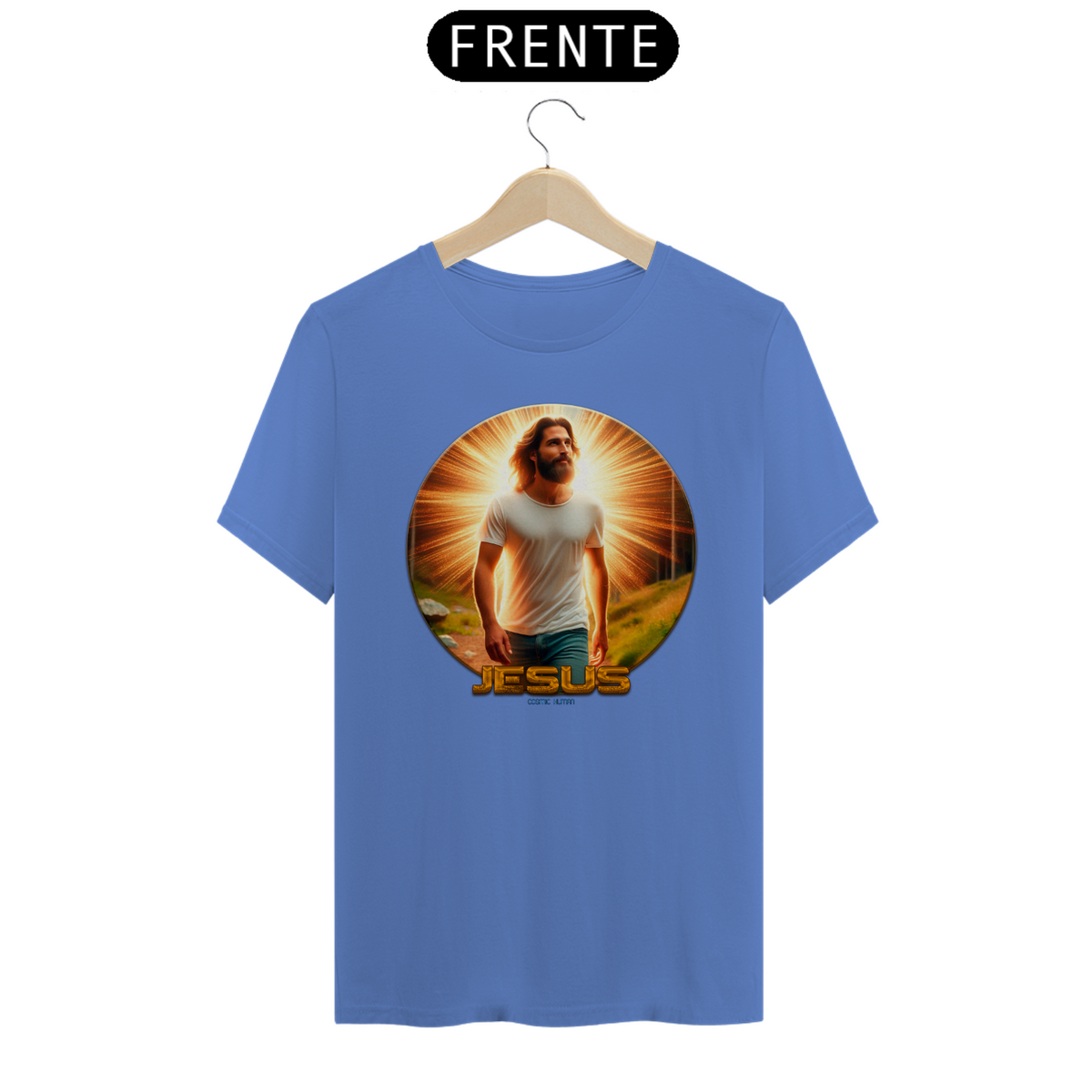 Nome do produto: JESUS - Camiseta Unissex Estonada