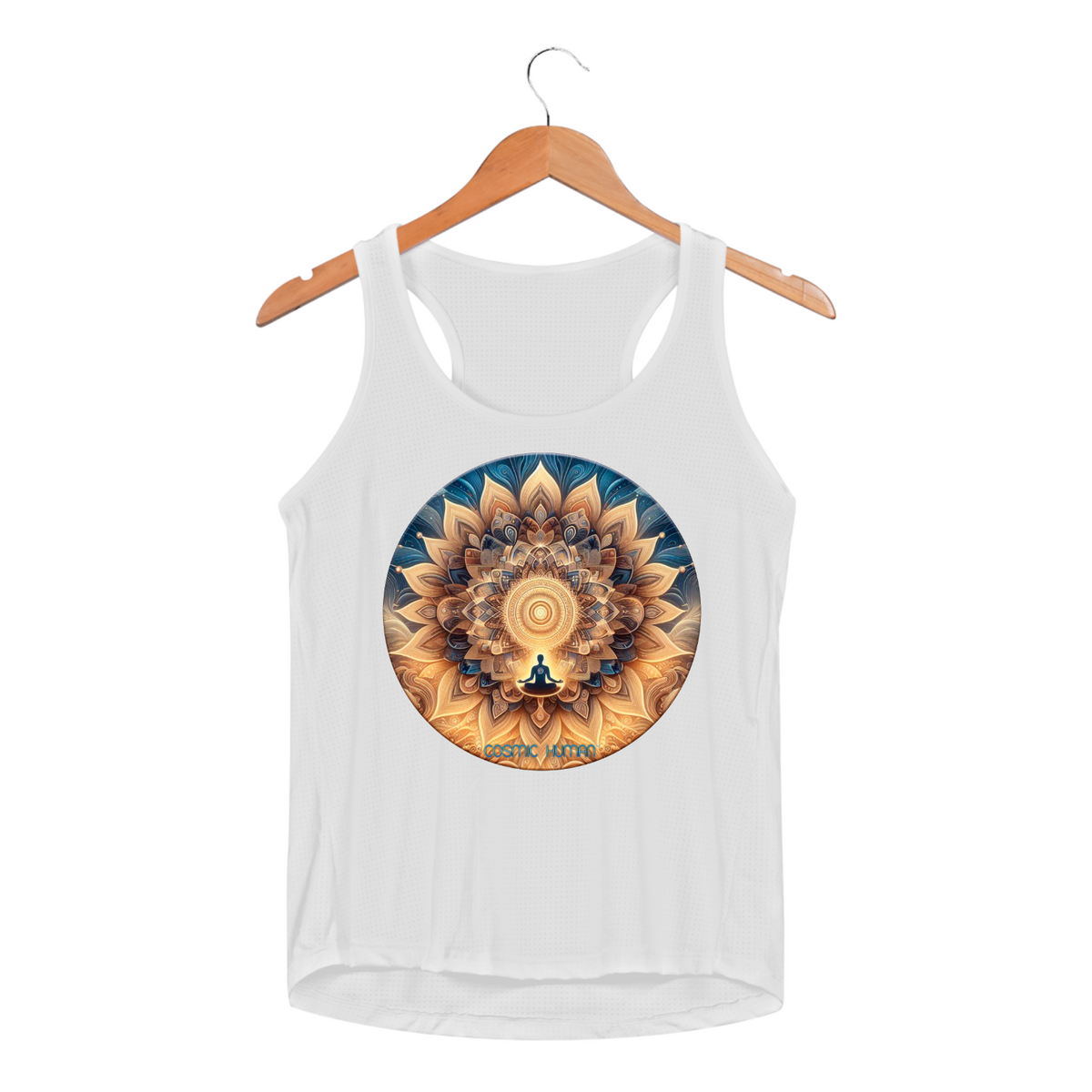 Nome do produto: Mandala 5 Circular - Regata Fem Dry UV