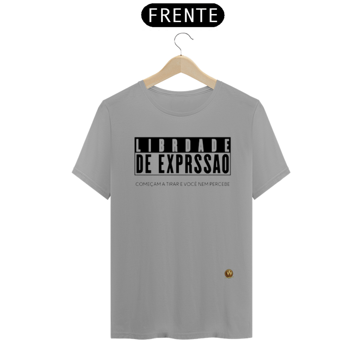 Nome do produto: T-SHIRT LIBERDADE DE EXPRESSÃO