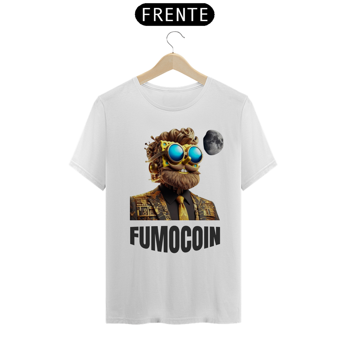 Nome do produto: T-SHIRTS FUMOCOIN MOON