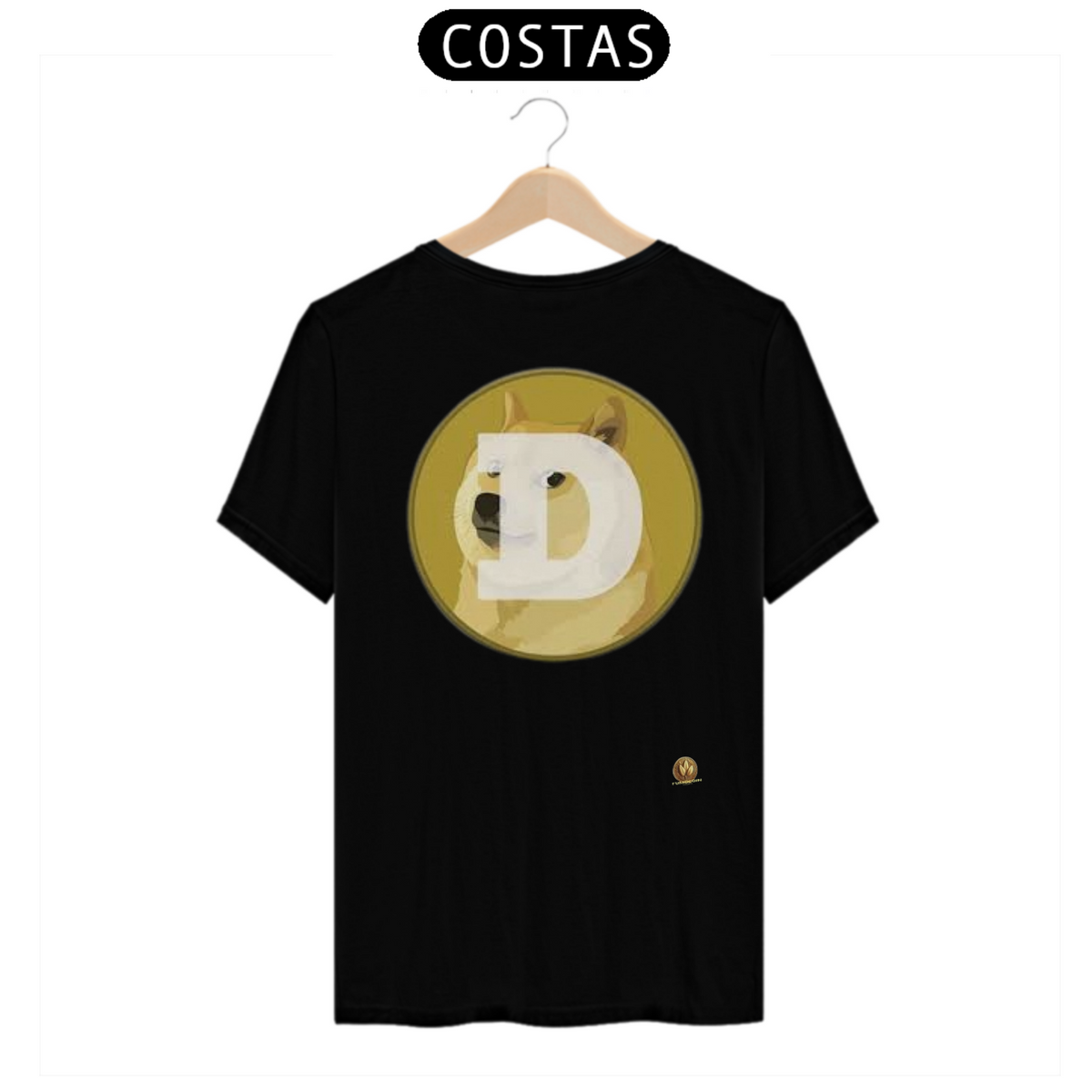 Nome do produto: T-SHIRT DOGECOIN