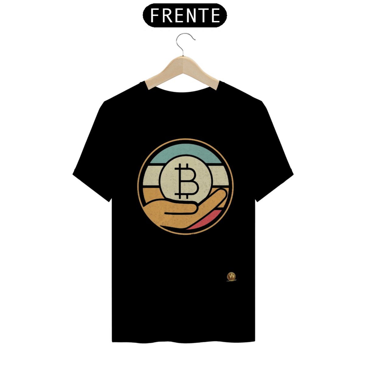 Nome do produto: T-SHIRT AUTO CUSTÓDIA BITCOIN