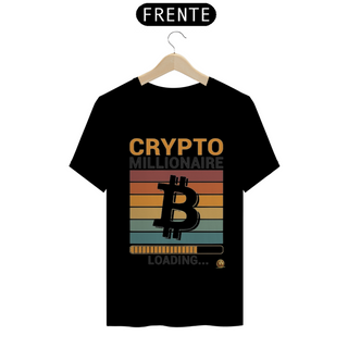 T-SHIRT CRIPTO MILIONARIO BITCOIN