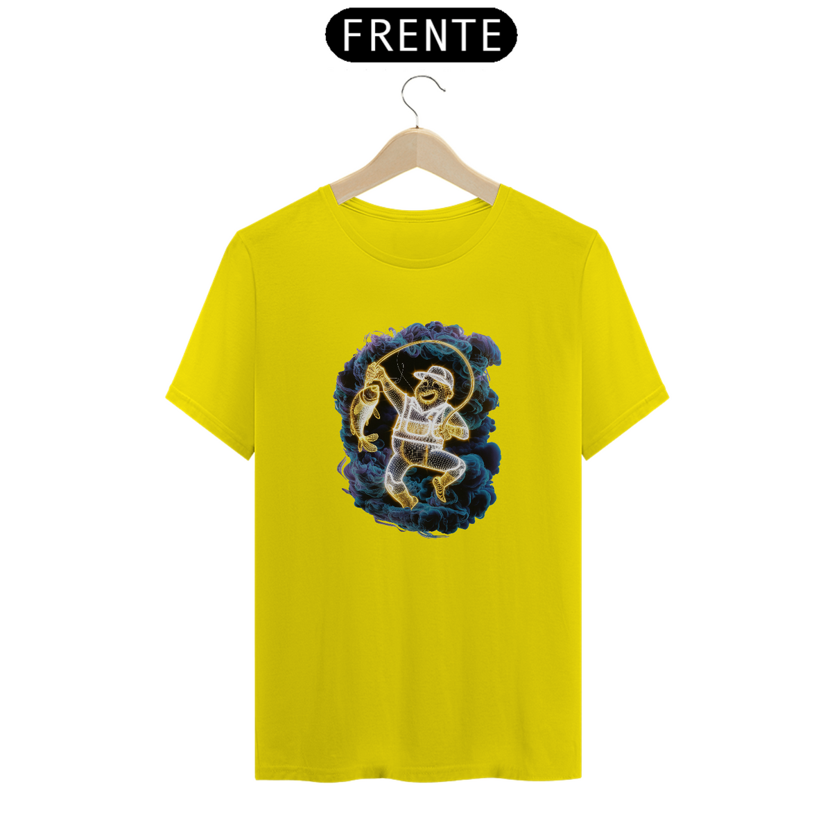Nome do produto: Camiseta T-shirt Quality - Fishing Neon